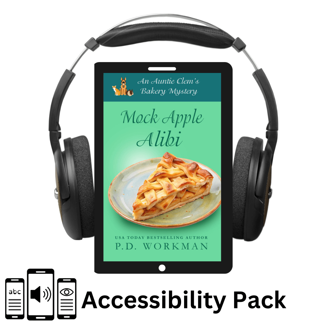 Mock Apple Alibi - ACB 25 accessible audiobook - pdworkman