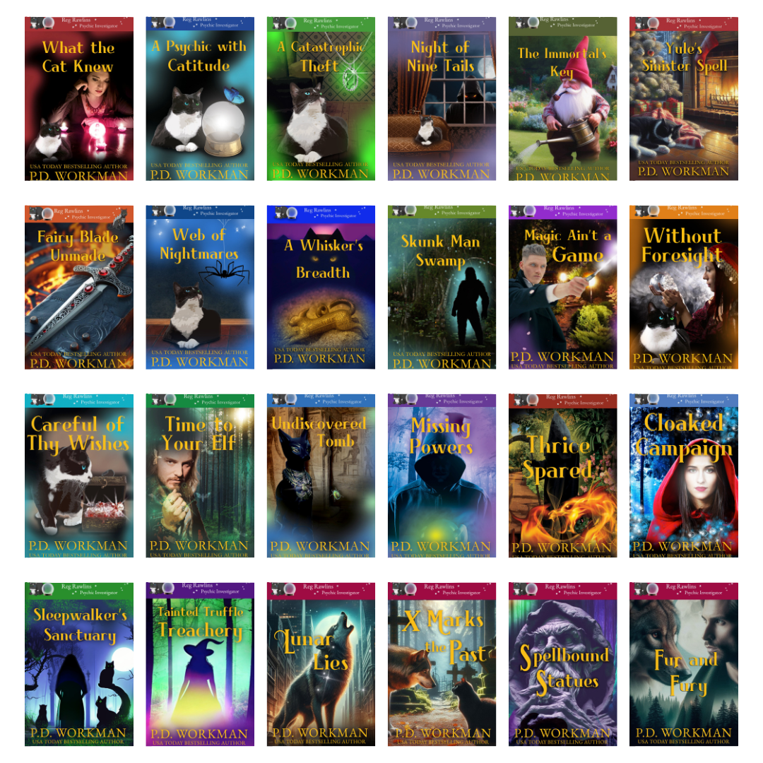Reg Rawlins, Psychic Investigator 24 ebook collection