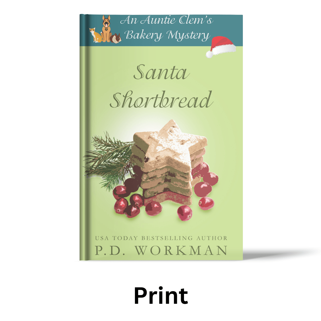Santa Shortbread - ACB 12 paperback - pdworkman
