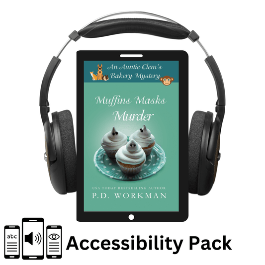 Muffins Masks Murder - ACB 10 accessibility pack - pdworkman