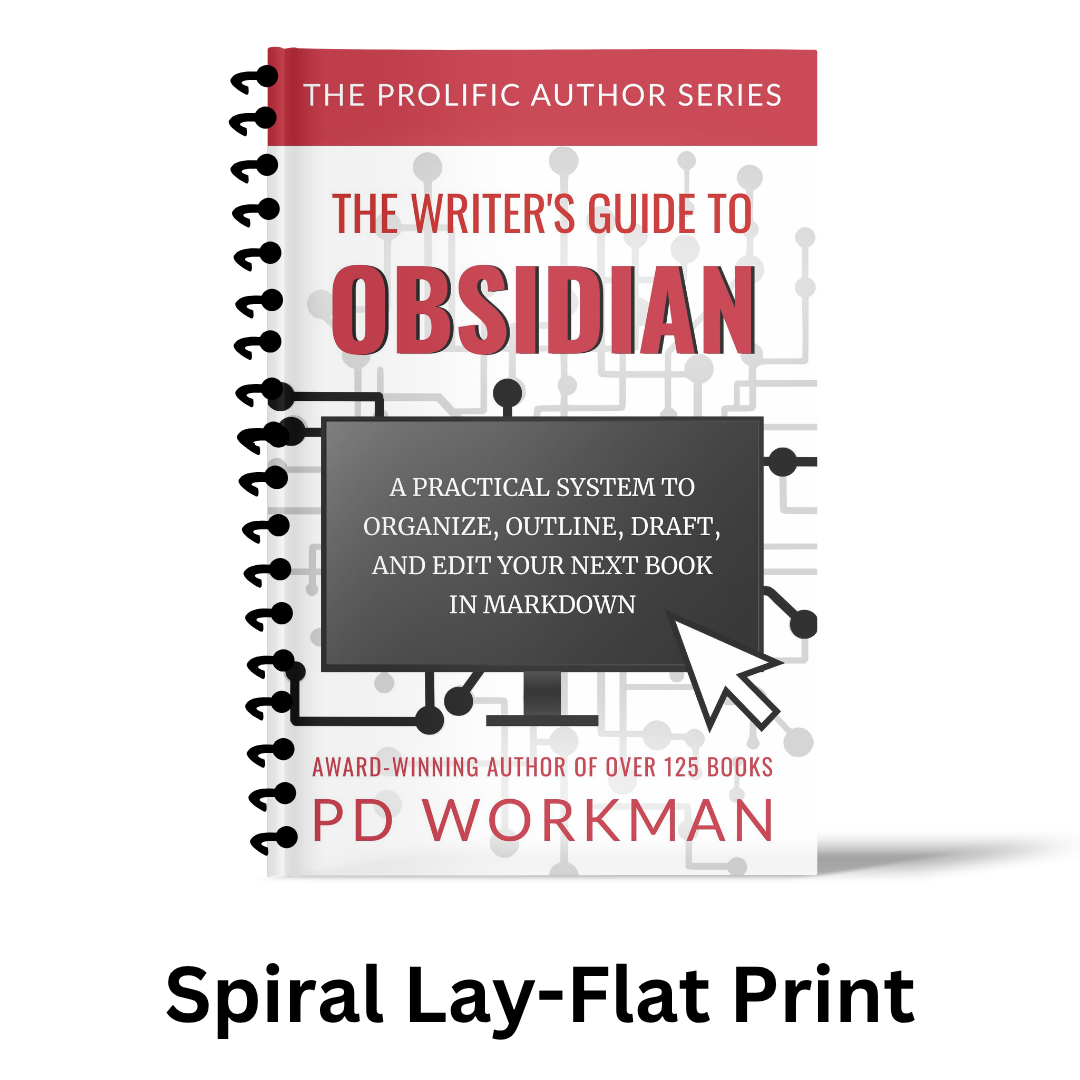 The Writer's Guide to Obsidian - paperback