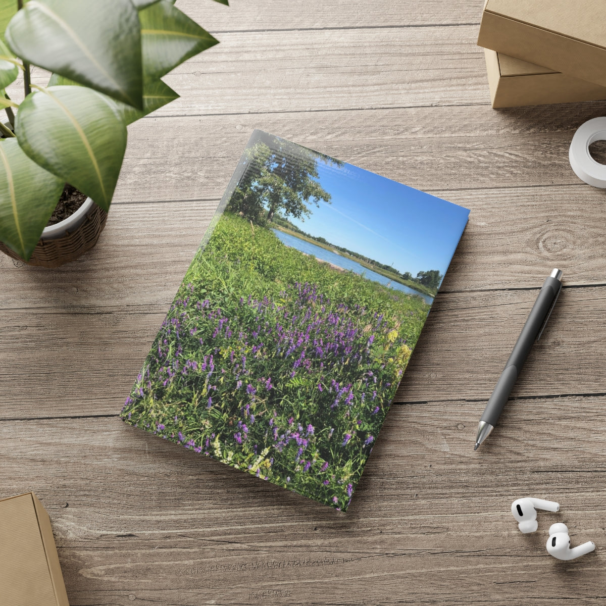 Fish Creek 1 - Hardcover Notebook with Puffy Covers