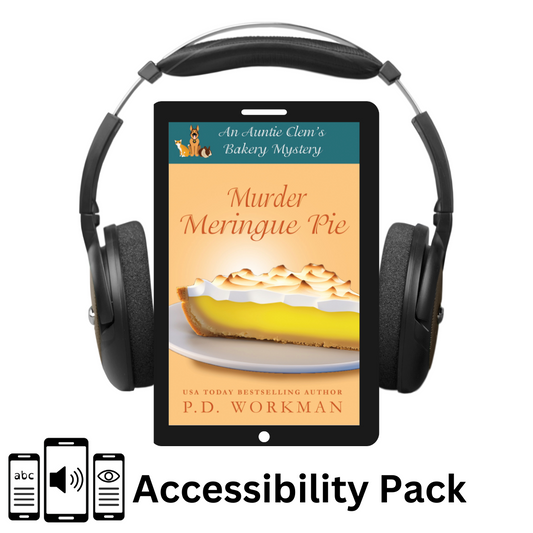 Murder Meringue Pie - ACB 21 accessbility pack