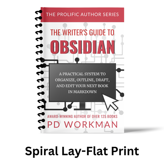 The Writer's Guide to Obsidian - paperback