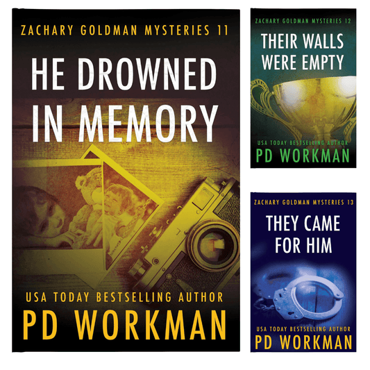 Zachary Goldman Private Investigator Cases 11-13 ebook - pdworkman