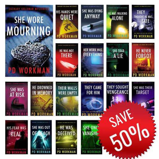 Zachary Goldman Private Investigator - 19 Book Big Bundle