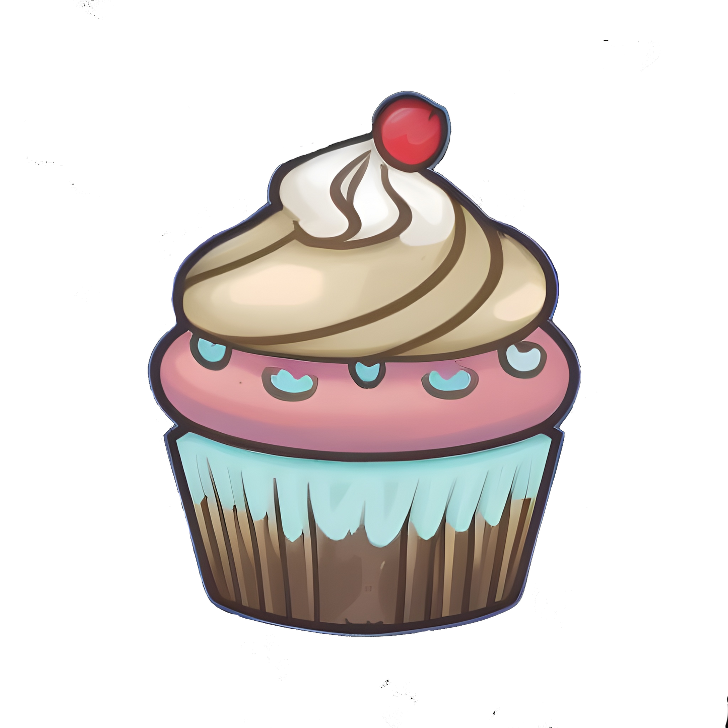 Tier 5 cupcake